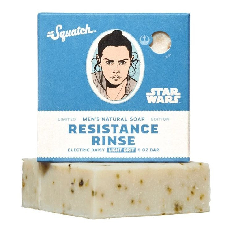 Resistance Rinse Star Wars Dr. Squatch Bar Soap