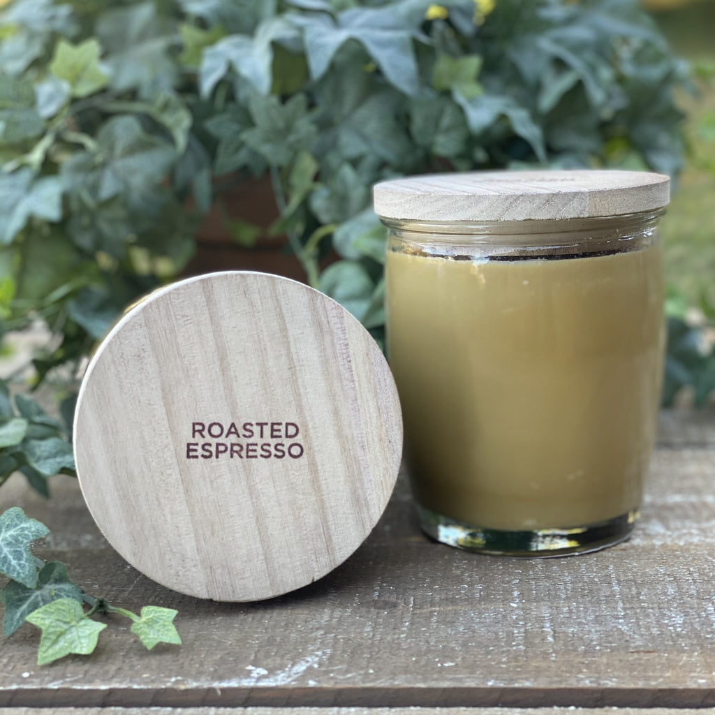 Swan Creek Roasted Espresso 10 oz. Logo Jar Candle