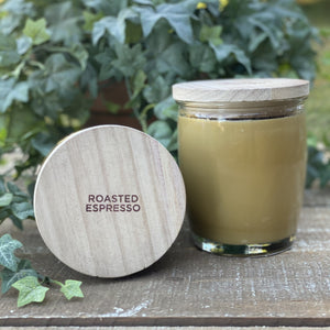 Swan Creek Roasted Espresso 10 oz. Logo Jar Candle