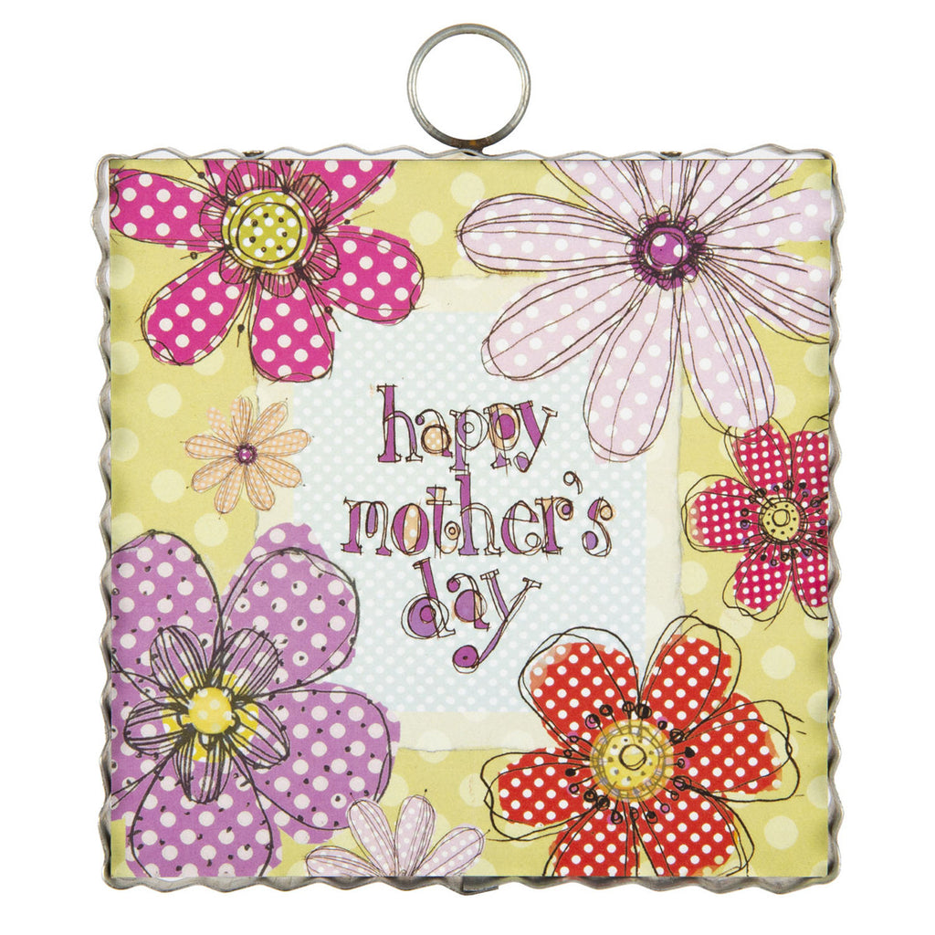 Roundtop Collection Mini Mothers Day Daisies Print