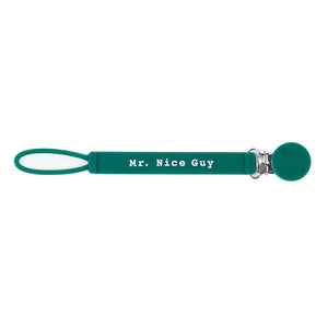 Bella Tunno Mr. Nice Guy Pacifier Clip