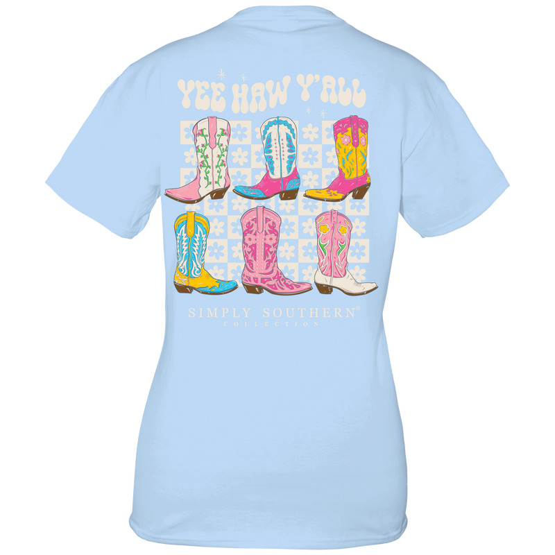 Boots Short Sleeve Simply Southern Tee