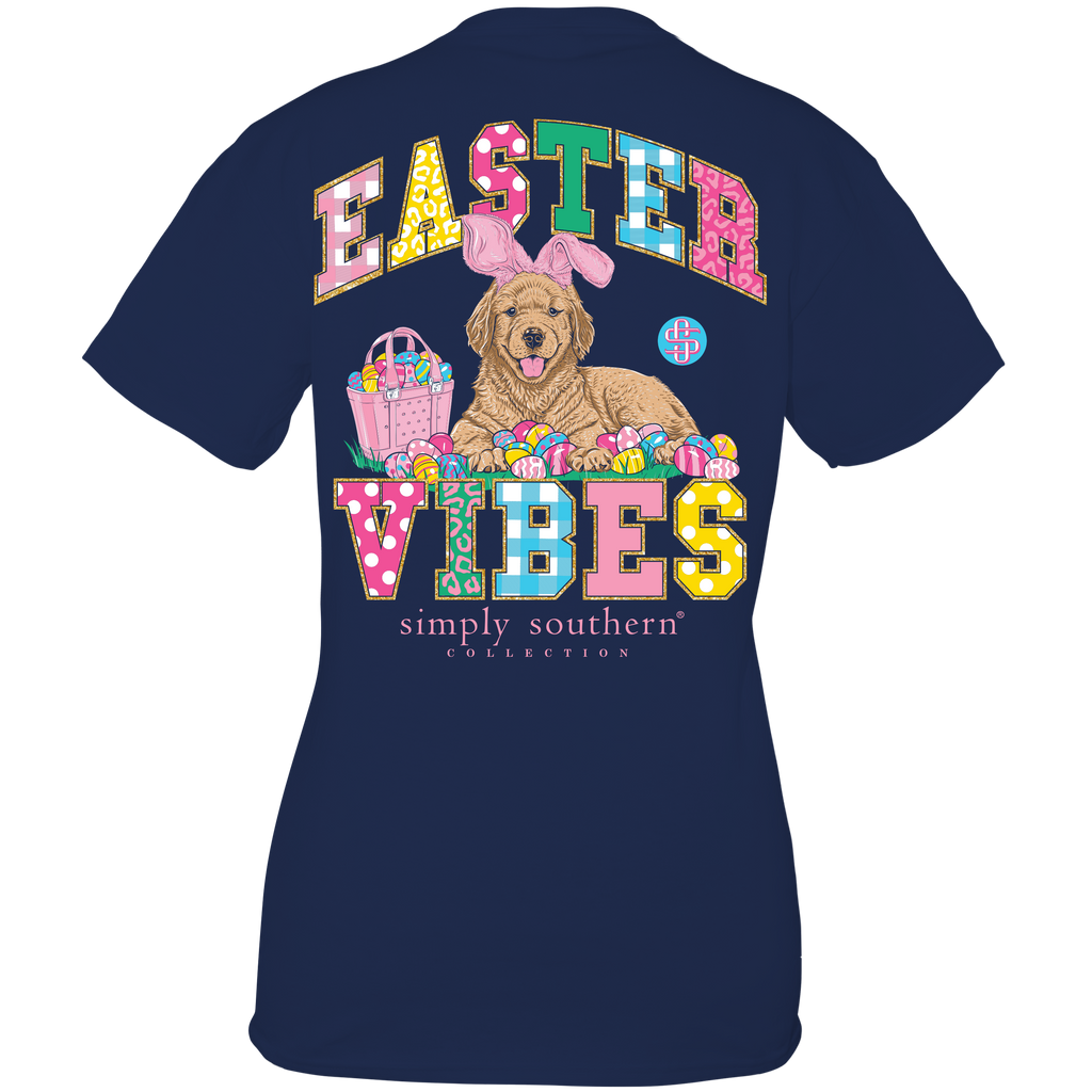 Easter Vibes Short Sleeve Simply Southern Tee