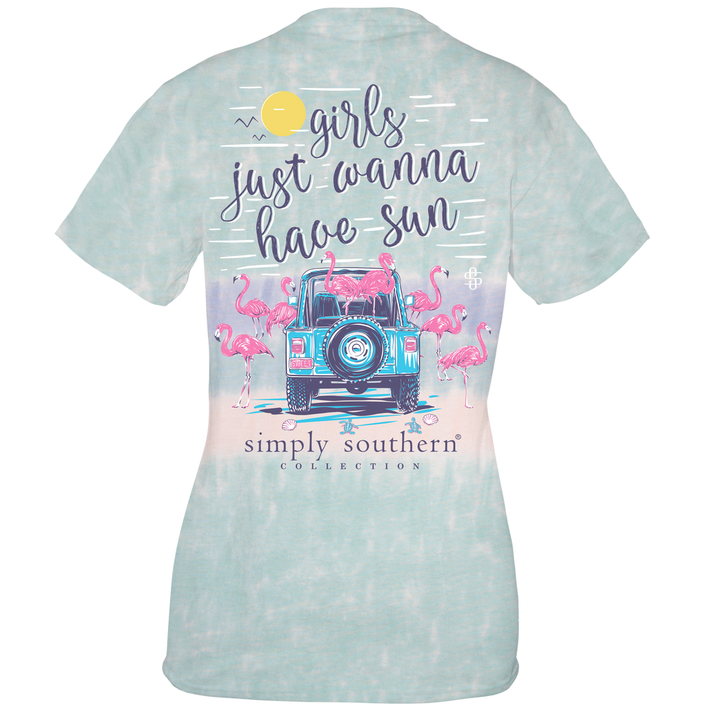 Girls Short Sleeve Simply Southern Tee