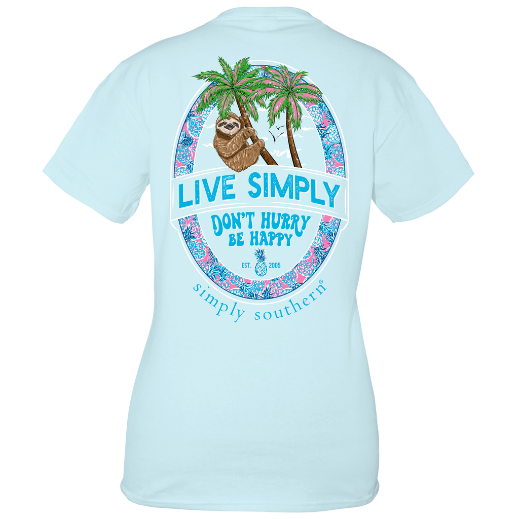 Sloth Short Sleeve Simply Southern Tee