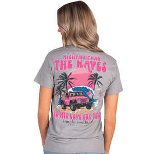 Wave Short Sleeve Simply Southern Tee