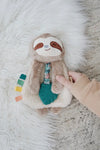 Peyton the Sloth Itzy Lovey Plush with Teether