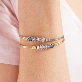 Luca + Danni Mini Hudson Bangle Bracelet in Light Ombre