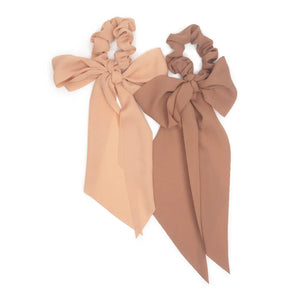 Kitsch Terra Cotta Satin Scarf Scrunchie 2pc Set