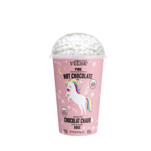 Pink Colored Unicorn White Hot Chocolate Cup