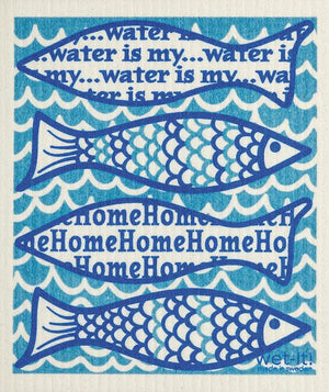 Water is My Home Wet-It Cloth