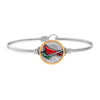 Luca + Danni Red Cardinal Bangle Bracelet