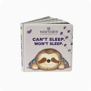 Can't Sleep. Won't Sleep. Warmies Book