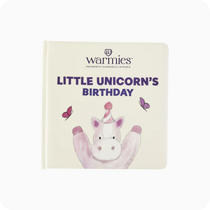 Little Unicorn's Birthday Warmies Book