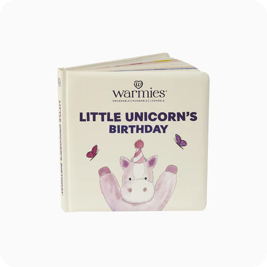 Little Unicorn's Birthday Warmies Book