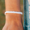 Pura Vida Braided Bracelet - White