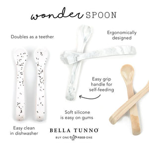 Bella Tunno Let's Eat + Bon Appetit Spoon Set