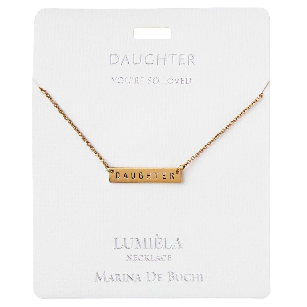 Daughter Lumiela Bar Necklace