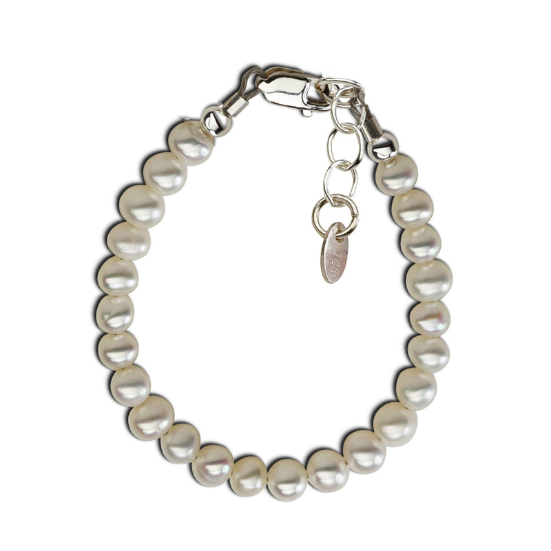 Zoey Sterling Silver Pearl Bracelet