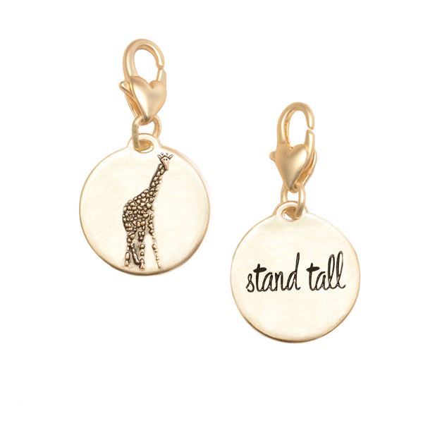 Heartfelt Emotions Medallion - Giraffe "You Are Valued"
