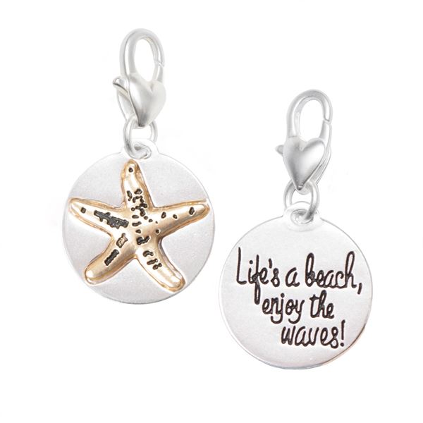 Heartfelt Emotions Medallion - Starfish "Enjoy Life"
