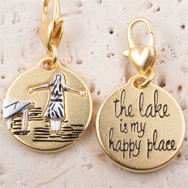 Heartfelt Emotions Medallion - Girl in Lake