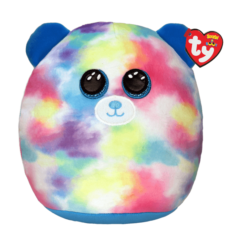 Ty HOPE Pastel Bear 14" Squish-A-Boos