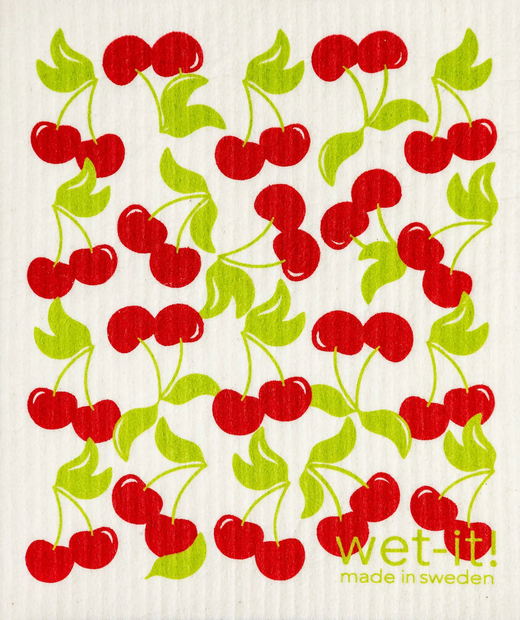 Sweet Cherries Wet-It Cloth