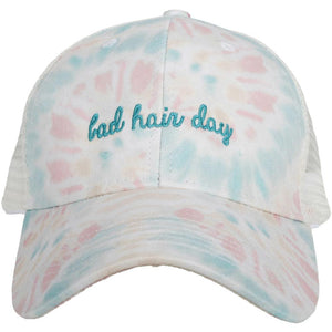 Bad Hair Day Tie Dye Trucker Hat