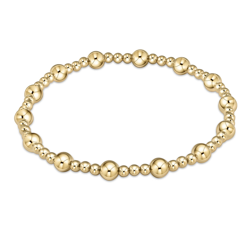 Enewton Classic Sincerity 5mm Gold Bead Bracelet