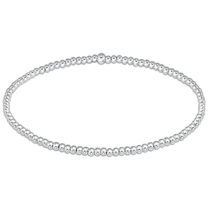 Enewton Classic Sterling Silver 2mm Bead Bracelet