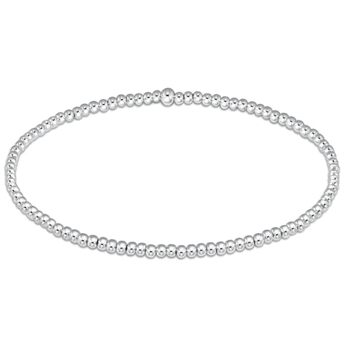 Enewton Classic Sterling Silver 2mm Bead Bracelet