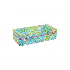 Lilly Pulitzer Blue Heaven Lacquer Box