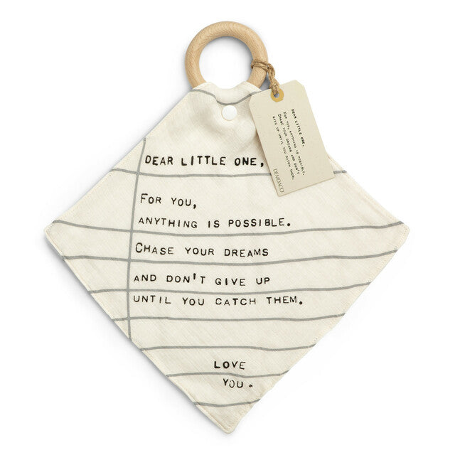 Little One Dear You Teether Blankie