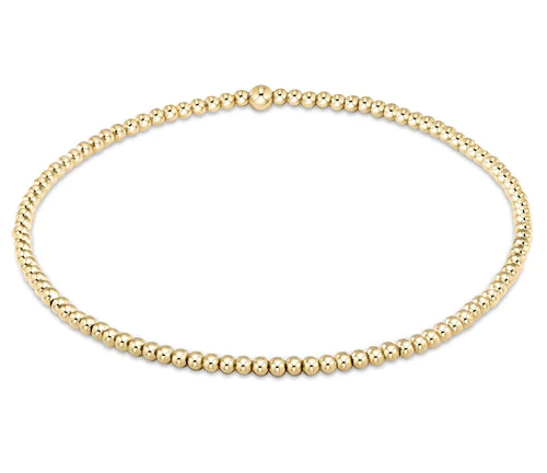 egirl Enewton Classic Gold 2mm Bead Bracelet