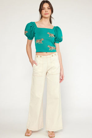 Wild Thing Leopard Top