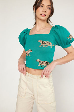 Wild Thing Leopard Top