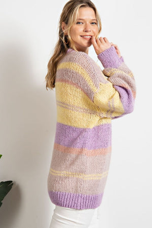 Colorful Days Loose Fit Sweater