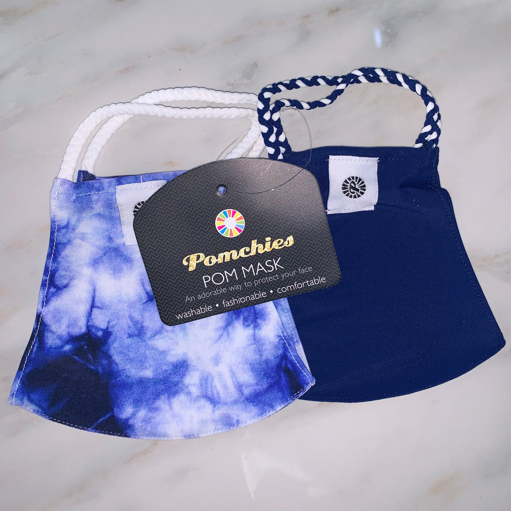 Pomchie Mask 2 Pack - Indigo Tie Dye