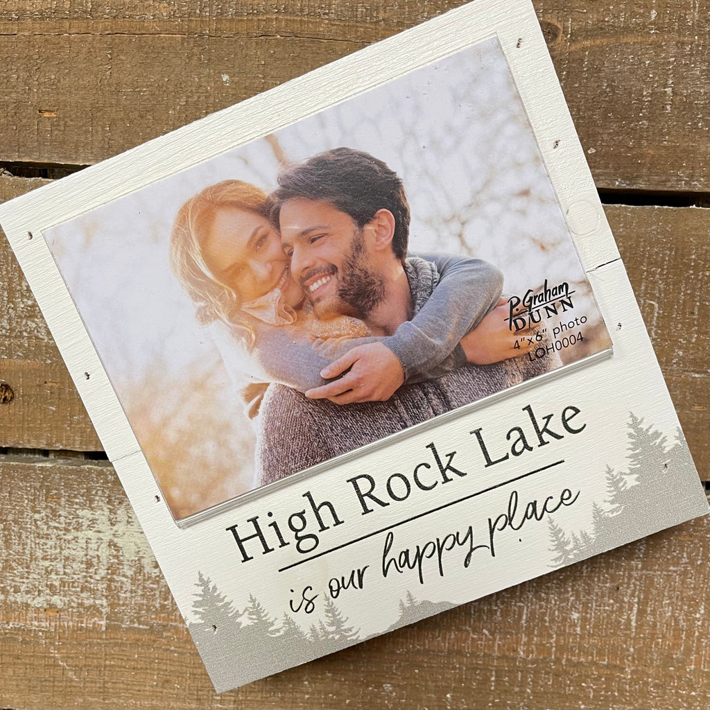 High Rock Lake is My Happy Place Photo Frame