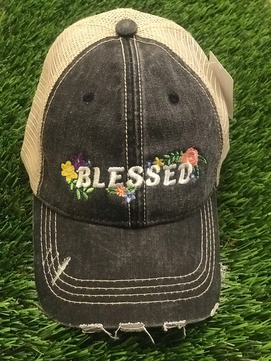 Blessed with Flowers Trucker Hat