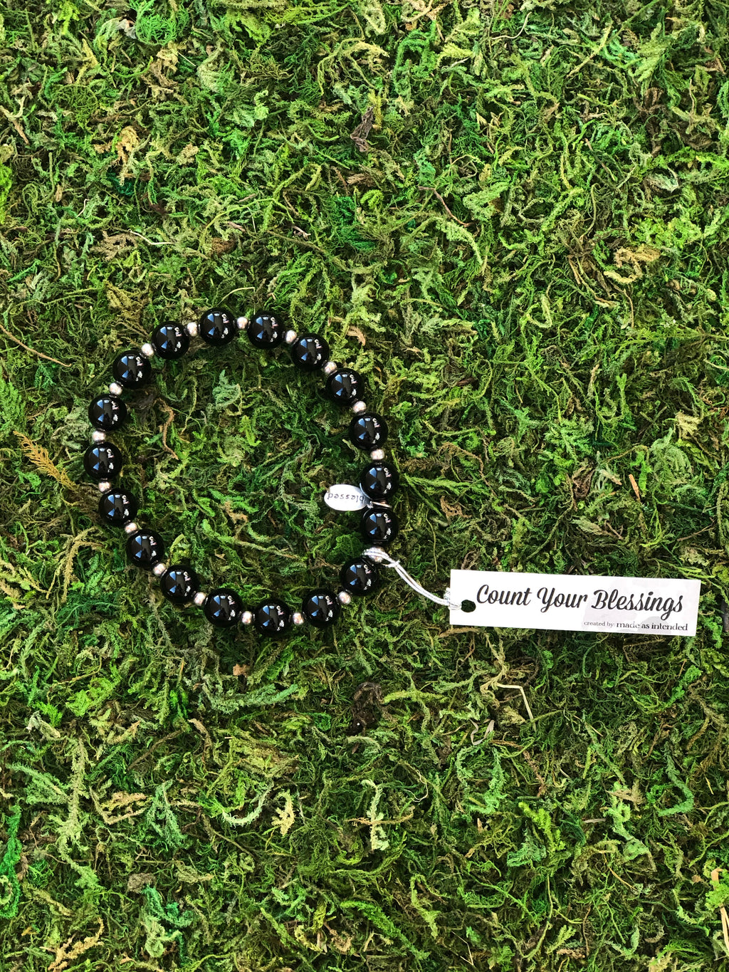 Count Your Blessings Bracelet - Onyx