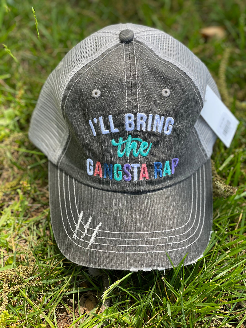 I'll Bring The Gangsta Rap Trucker Hat