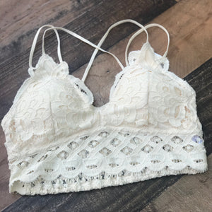 Amazing Lace Crocheted Bralette