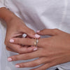 Luca + Danni Crystal Pearl Ring
