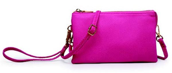 Berry Zoe 3 Compartment Crossbody/Wristlet Purse