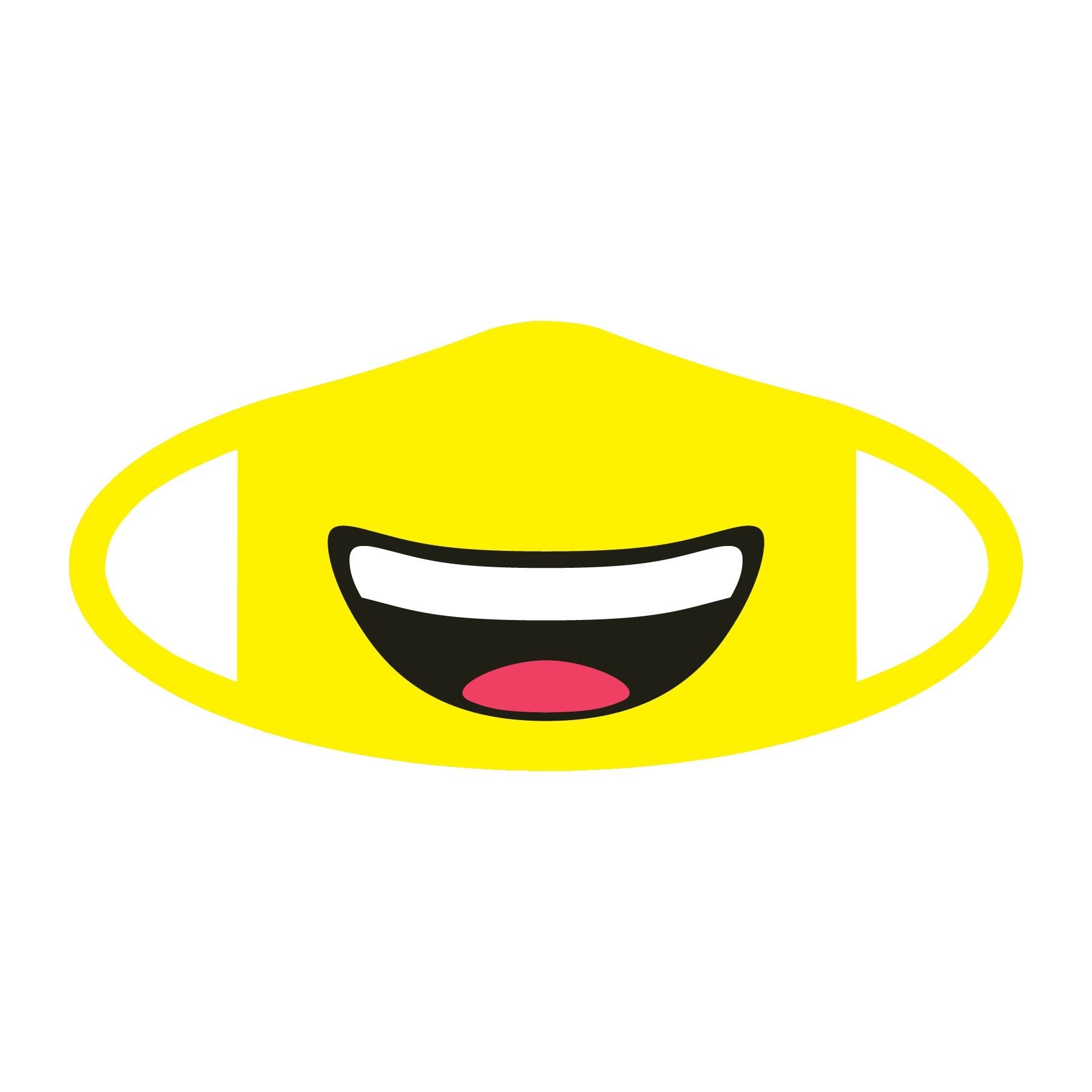 Smiling Emoji Mask – PB&J Archdale