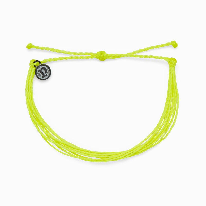 Pura Vida Original Bracelet - Neon Yellow