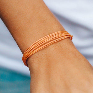 Pura Vida Original Bracelet- PEACH