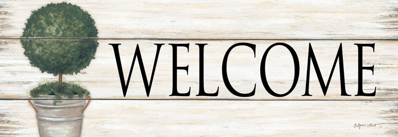 Welcome Topiary Signature Sign
